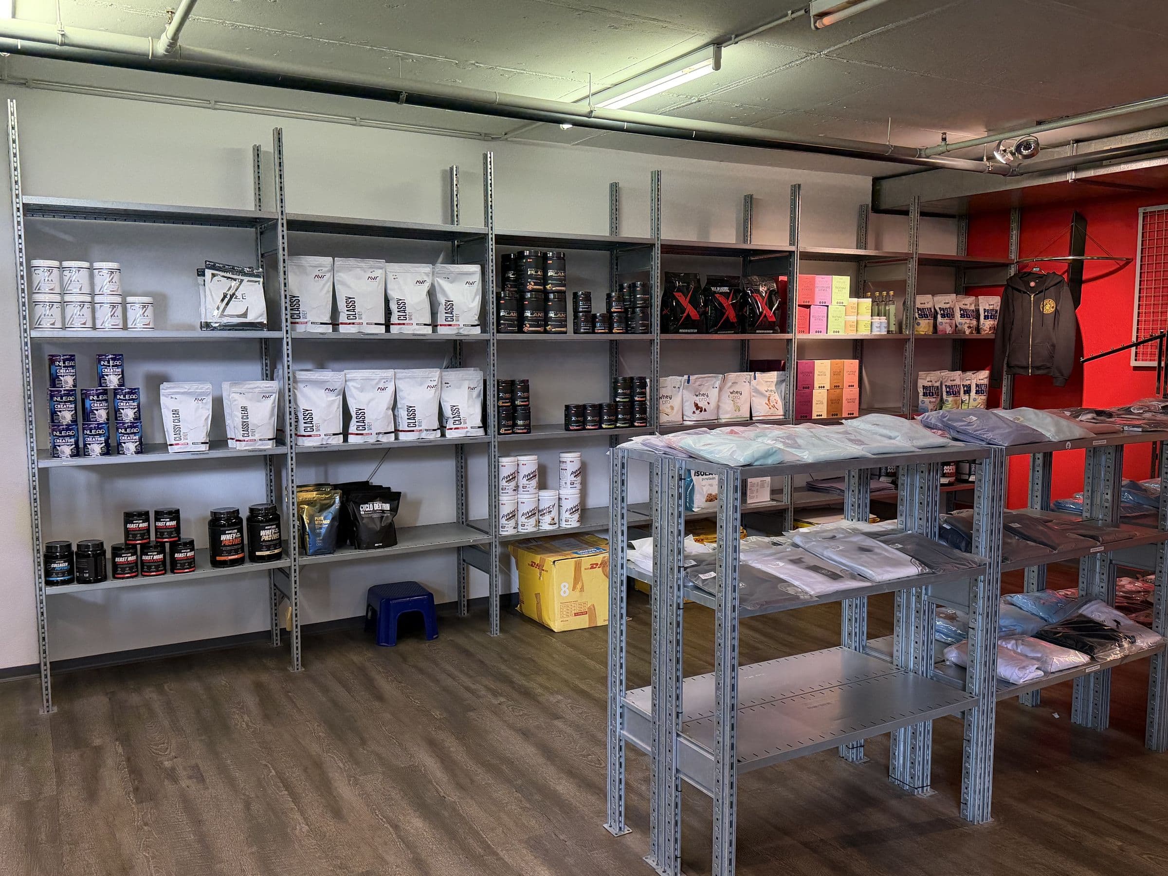 Shop im Gym