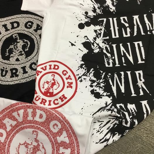 David Gym Supporter Shirts COVID-19