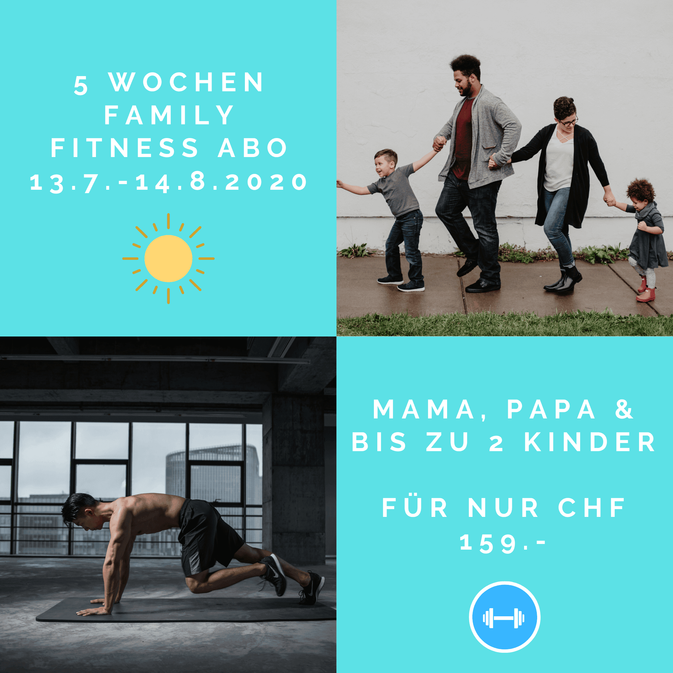 Family First – das 5 Wochen Sommerferien Abo für die ganze Familie