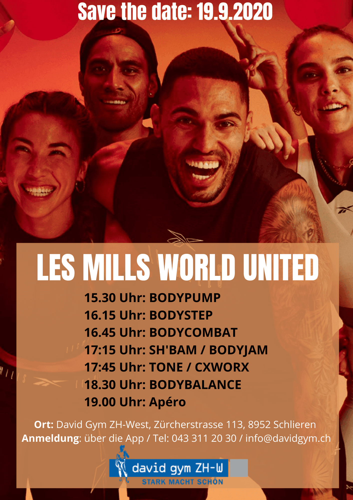 LES MILLS WORLD UNITED / PROGRAMM